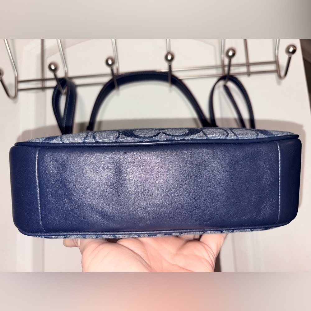 ✨ Coach Teri Shoulder Bag in Signature Denim ✨ CH139 - Picture 5 of 16